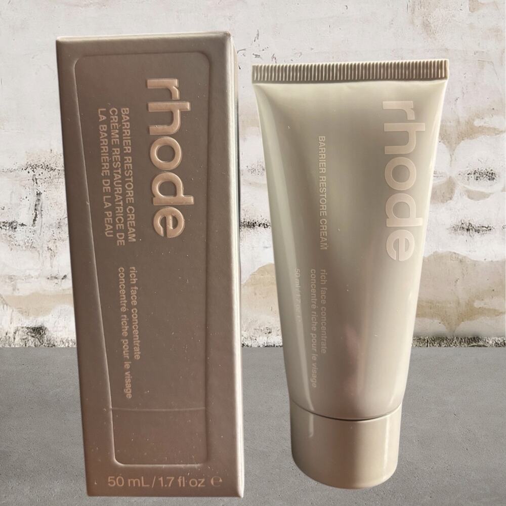 Rhode $32 Barrier Restore Cream Comforting Daily Moisturizer NIB